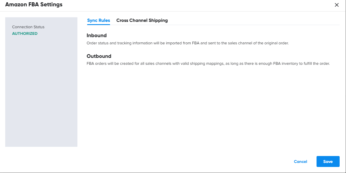 How do I make sure that my FBA quantity reaches the nonAmazon sales